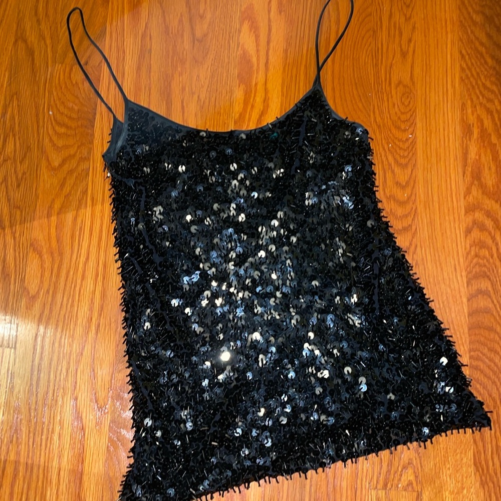 Beautiful black shimmer tank